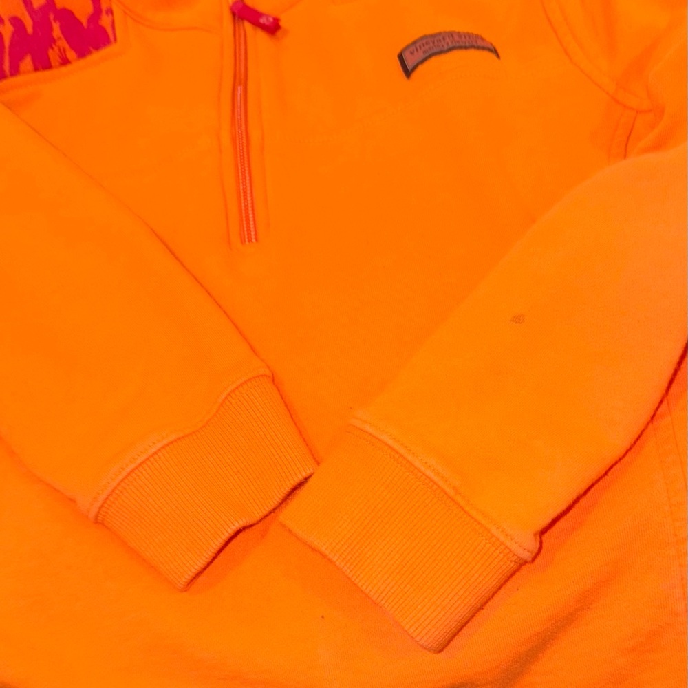 VINEYARD VINES shep 1/2 zip vibrant sweatshirt women’s size medium - Picture 17 of 17